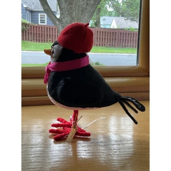 2024 Cherie Target Spritz Bird Bonjour Red Glasses - Picture 4 of 6